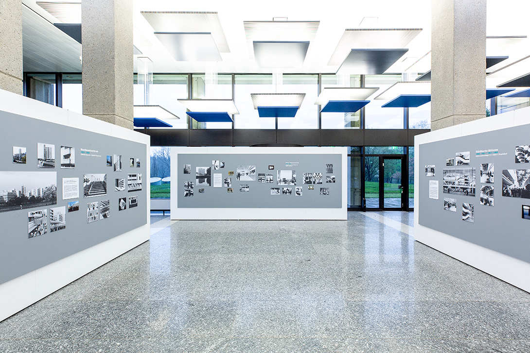 Mila-wall wall modules at the Deutsche Bundesbank in Frankfurt am Main