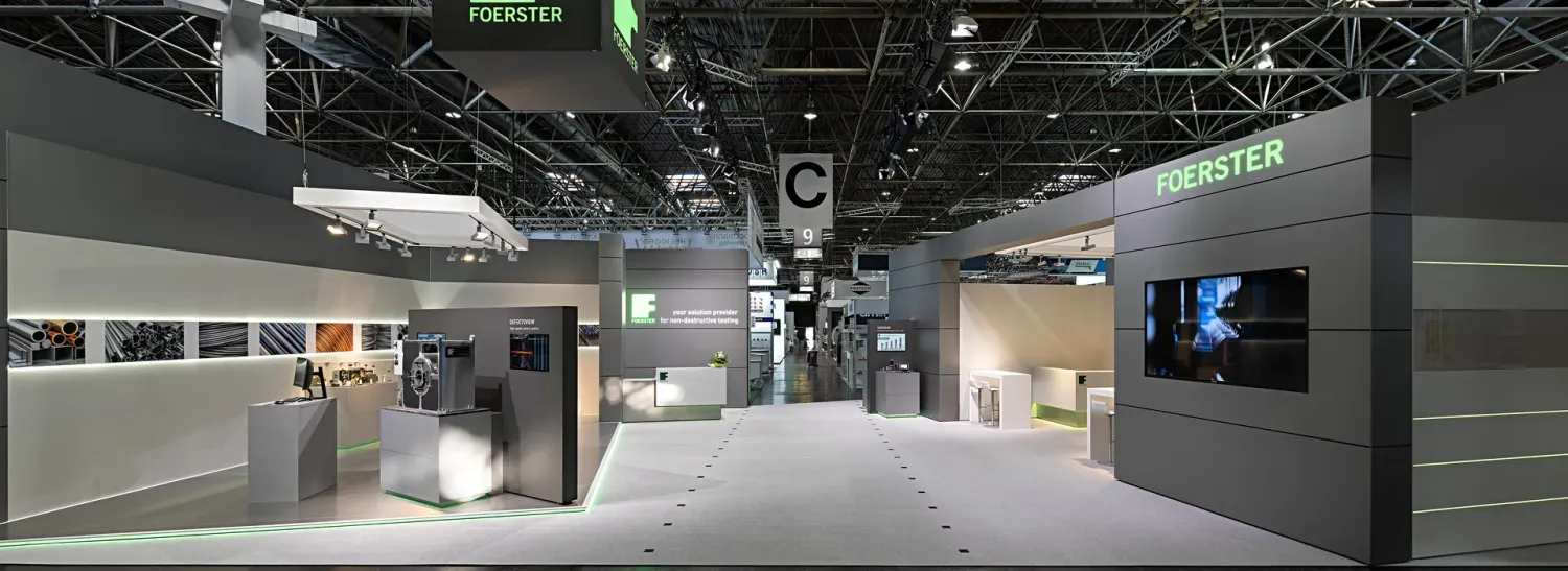 Modulare Messewände für schnellen Standbau