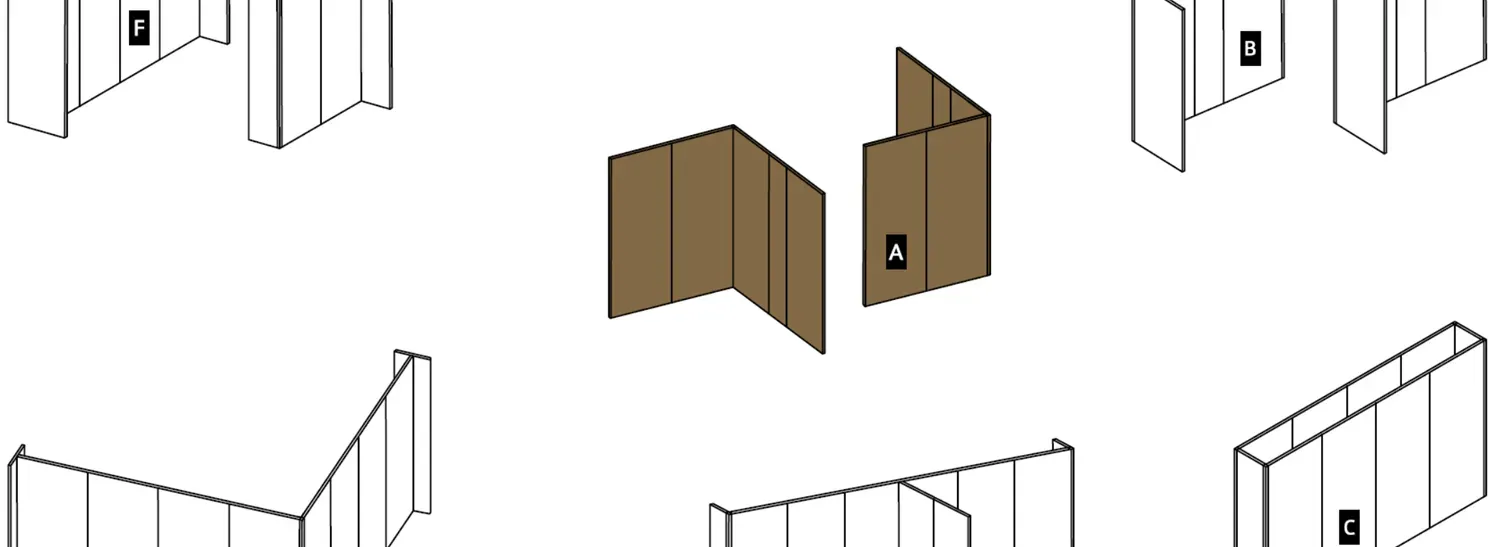 Mila-wall Kits: Wandsets im Paket