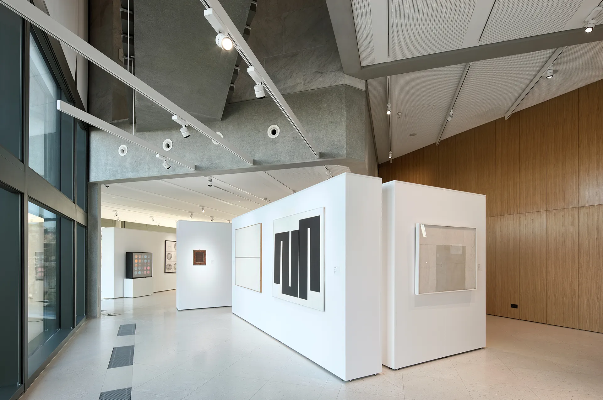 Mila-wall Kuben im Museum